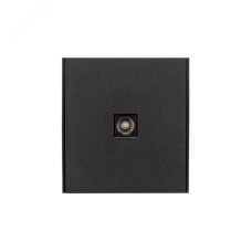 Розетка STRONG TV скрытой установки механизм антрацит