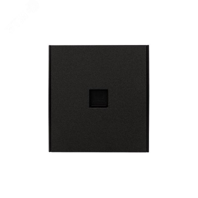 Розетка STRONG компьютерная RJ45 кат6 скрытой установки механизм антрацит