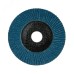 Круг лепестковый торцевой, циркониевый, P120, 125х22,2мм INOX
