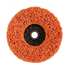 Круг зачистной коралловый CERAMIC 125xМ14, быстрая установка, адаптер