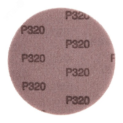 Диск шлифовальный на сетчатой основе 125 мм, Р320, 5 шт