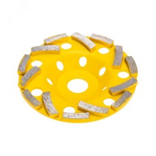 Чашка алмазная шлифовальная, Турбо-сегмент, 125х22,2мм
