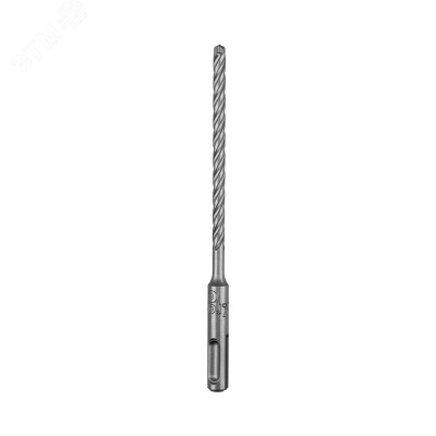 Бур по бетону SUPER 6x160мм, профессиональный, цельная крестовая пластина, SDS PLUS