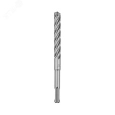 Бур по бетону SUPER 12x160мм, профессиональный, цельная крестовая пластина, SDS PLUS