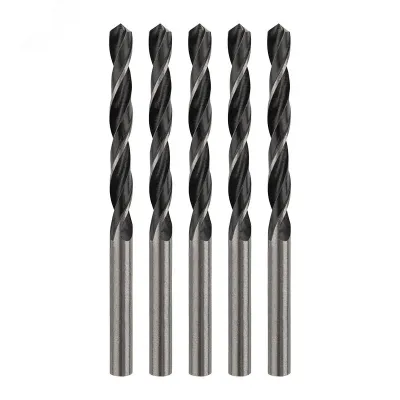 Сверло по металлу 8.0х117х75 мм сталь HSS 5 шт DIN 338