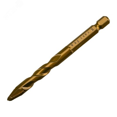 Сверло по стеклу и керамике, 8мм, шестигранный хвостовик