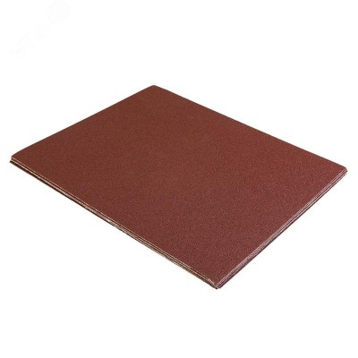 Шкурки шлифовальные в листах на тканевой основе, водостойкие 230х280мм, Р100, 10 шт.