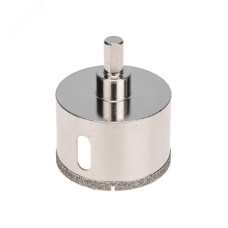 Коронка алмазная 55 мм с центровочным сверлом