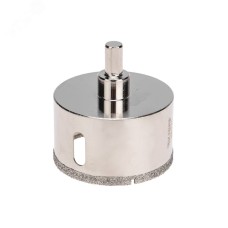 Коронка алмазная 65 мм с центровочным сверлом