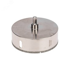 Коронка алмазная 120 мм с центровочным сверлом