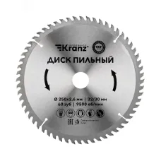 Диск пильный 250 мм х 60 зуб х 32/30 мм