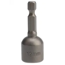 Ключ-насадка 12х48 мм, 1/4' магнитный