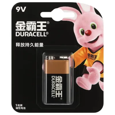 "Батарейка Duracell ""крона"" алкалиновая 9V 1 шт. 6LR61/9V-1BL Basic (CN)"