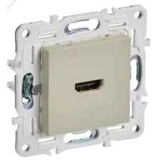 SKANDY Розетка HDMI SK-H01B бежевый IEK