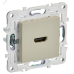 SKANDY Розетка HDMI SK-H01B бежевый IEK