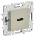 SKANDY Розетка HDMI SK-H01B бежевый IEK