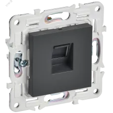 SKANDY Розетка компьютерная RJ45 кат.6 SK-K02T титан IEK