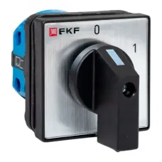 Переключатель кулачковый ПК-1-11 10А 1P 0-1 IP65 EKF