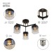 Люстра Rivoli Isadora 9133-303 3 х Е27 40 Вт модерн