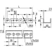 Трансформатор тока CT125 3000A, класс 0.2S, 30ВА
