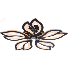 Люстра потолочная светодиодная LED 100 Вт 3470Лм 3000-6250К с пультом ДУ 6195-733 Lana