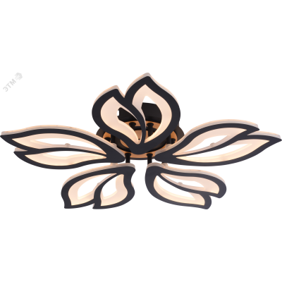 Люстра потолочная светодиодная LED 100 Вт 3470Лм 3000-6250К с пультом ДУ 6195-733 Lana