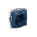 ATLASDESIGN РОЗЕТКА 16А c 2 USB A+C, 5В/2,4А/3,0А, 2х5В/1,5А, механизм, АКВАМАРИН