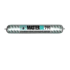 Герметик силиконовый MASTERSIL 791 нейтральный атмосферостойкий бесцветный 600 мл