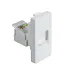 Модуль в рамку для Интернета белый CAT5 (1/2)