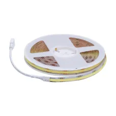 Лента светодиодная 24В 10 Вт/м IP20 3000К+6500К COB CCT 560 LED/м 900 лм/м 5м