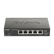 Коммутатор настраиваемый L2 PoE 5 портов, 2хPoE 10/100/1000 Мб/с, 3хRJ45, 18 Вт