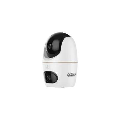 Видеокамера IP 3Мп двойная мини-PT LED/ИК-30м Wi-Fi (3.6мм)