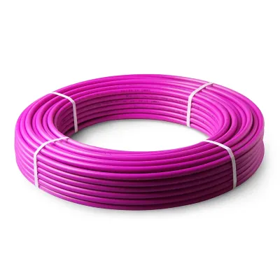 PE-RT Труба пятислойная SDR 7,4 Фиолетовая с EVOH 25x3.5 50м