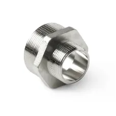 PA Ниппель латунный резьбовой переходной, Н 1/2 x 1