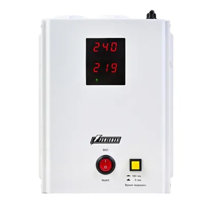 Стабилизатор напряжения Powerman AVS H 2 000 для газового котла, компьютера, роутера