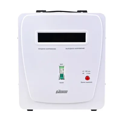 Стабилизатор напряжения POWERMAN AVS 8 000E для ПК, ТВ и другой техники, для котла
