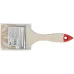 Кисть флейцевая ''Оптима'', натур. cветлая щетина, деревянная ручка 3'' (75 мм)
