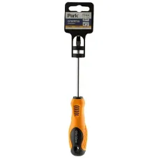 Отвертка Standart SL6х10см, двухкомпонентная рукоятка, шлицевая