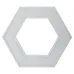 Светильник LED ЭРА Geometria SPO-123-W-40K-045 Hexagon 45Вт 4000K 2900Лм IP40 600*80 белый подвесной драйвер внутри