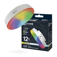 Лампа светодиодная LED-GX53-RGBW-SMART 12Вт 230В димм. 3000-6500К 1150Лм IN HOME
