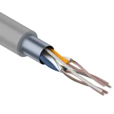 Витая пара F/UTP 2PR 24AWG CAT5e PATCH PVC IN серый, 305 м