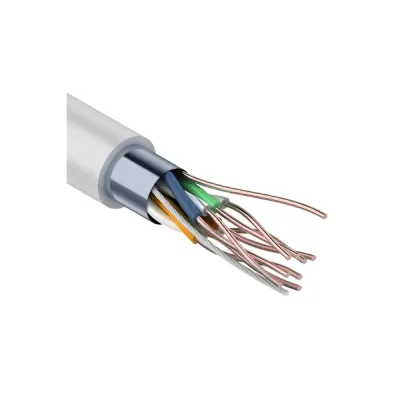 Витая пара F/UTP CAT5e 4PR 24AWG CCA PVC IN серый 50 м