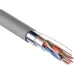 Витая пара F/UTP 4PR 24AWG CAT5е SOLID PVC IN серый 305 м