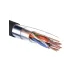 Витая пара F/UTP CAT5e PE 4PR 24AWG OUT SOLID черный 305м Витая пара F/UTP CAT5e PE 4PR 24AWG OUT SOLID черный 305м