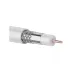 Кабель коаксиальный RG-6U+Cu, 75 Ом, Cu/Al/Cu, 64%, бухта 100 м, белый, REXANT Кабель коаксиальный RG-6U+Cu, 75 Ом, Cu/Al/Cu, 64%, бухта 100 м, белый, REXANT