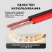 Кабель акустический 2х0,25 мм2, красно-черный, 100 м
