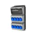 Устройство распределительное настенное пластикт EVOL BLOCKBOX
