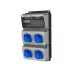 Устройство распределительное настенное пластикт EVOL BLOCKBOX