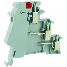 Клемма винтовая трехуровневая UKJ-DK1.5 GN/O-M медная