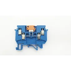 Клемма винтовая с ножевым расцепителем синяя UKJ-4/2х2SK(BU) медная